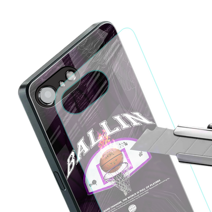 ballin back phone cover | glass case for iphone 16e