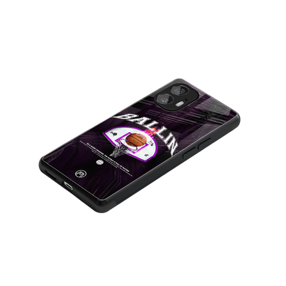 ballin back phone cover | glass case for nothing phone 2