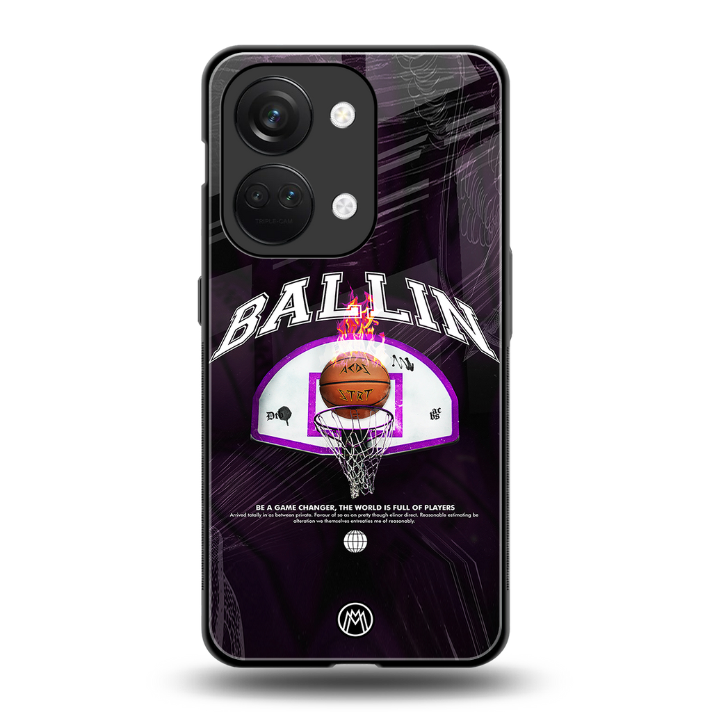 ballin back phone cover | glass case for oneplus nord 3