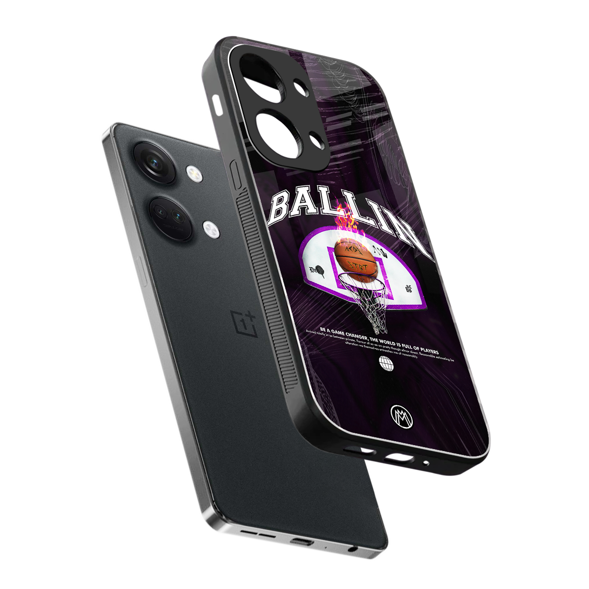 ballin back phone cover | glass case for oneplus nord 3