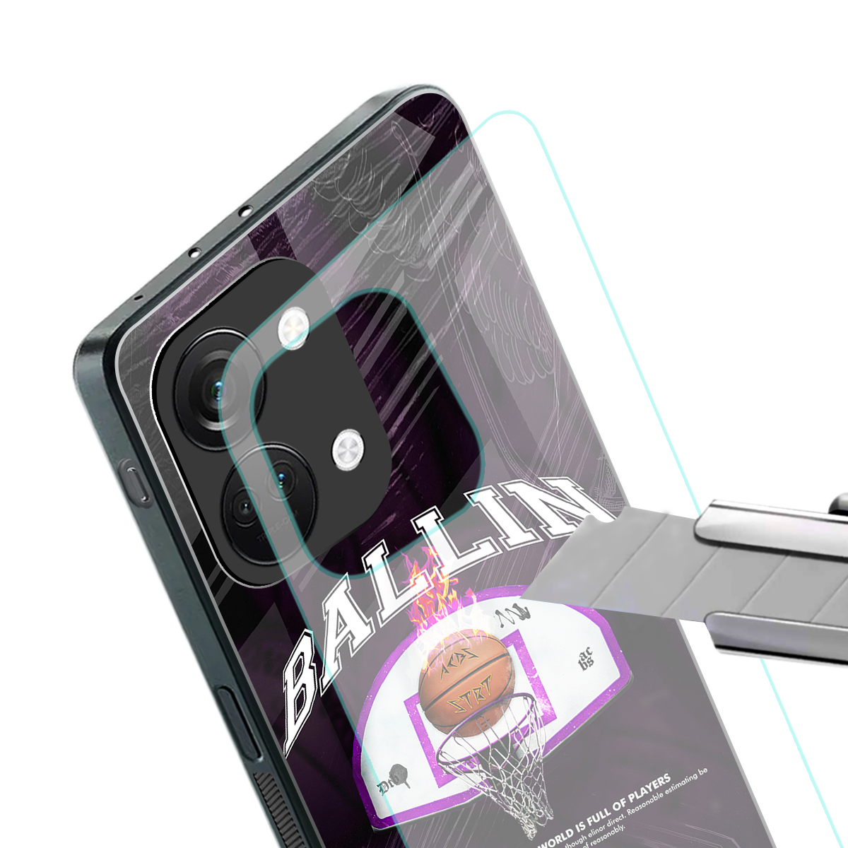ballin back phone cover | glass case for oneplus nord 3