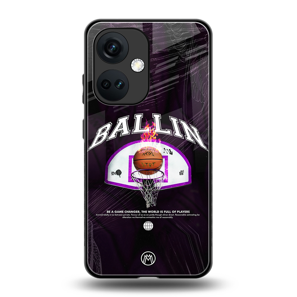 ballin back phone cover | glass case for oneplus nord ce 3