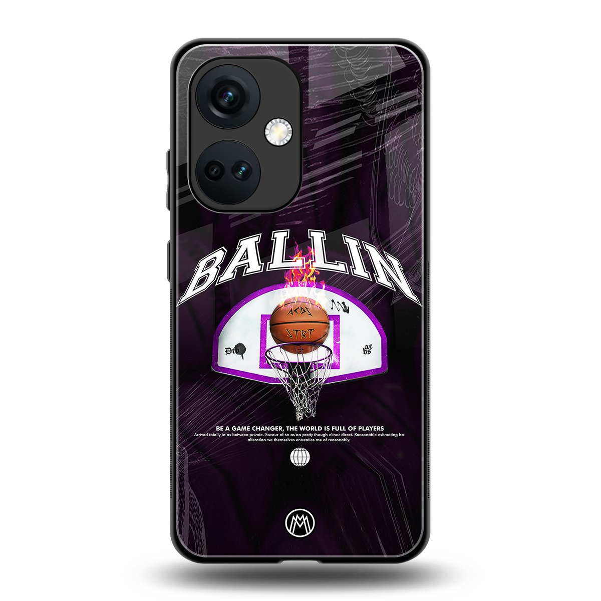 ballin back phone cover | glass case for oneplus nord ce 3