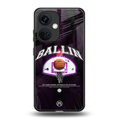 ballin back phone cover | glass case for oneplus nord ce 3