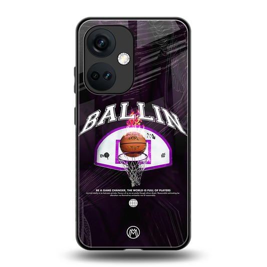 ballin back phone cover | glass case for oneplus nord ce 3
