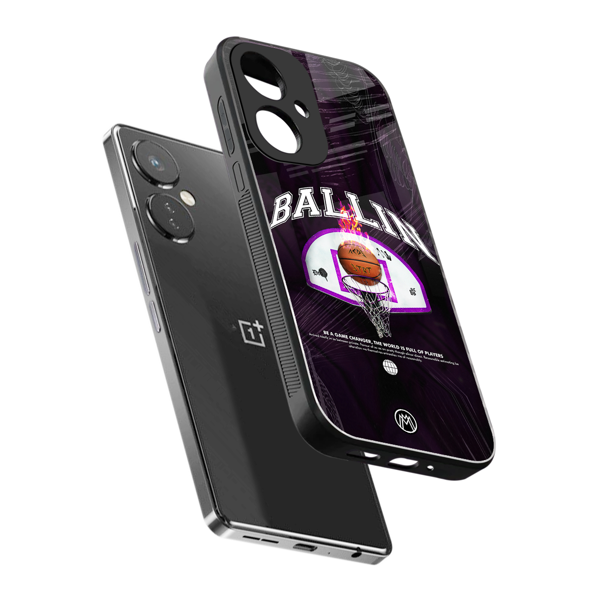 ballin back phone cover | glass case for oneplus nord ce 3