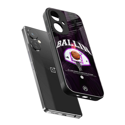 ballin back phone cover | glass case for oneplus nord ce 3