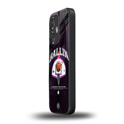 ballin back phone cover | glass case for oneplus nord ce 3