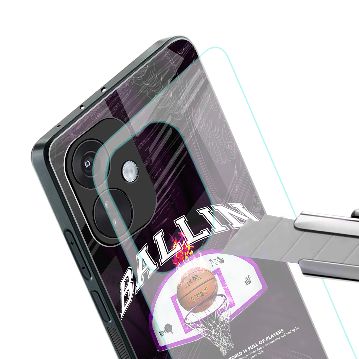 ballin back phone cover | glass case for oneplus nord ce 3