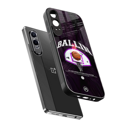 ballin back phone cover | glass case for oneplus nord ce 4 lite
