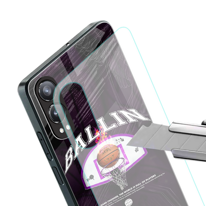 ballin back phone cover | glass case for oneplus nord ce 4 lite