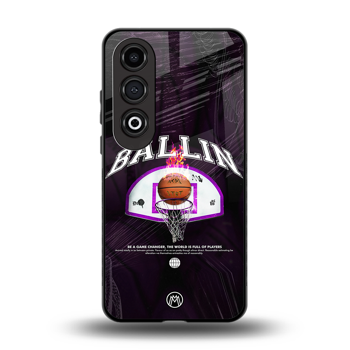 ballin back phone cover | glass case for oneplus nord ce 4