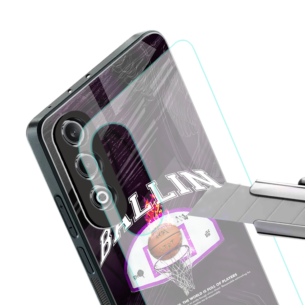 ballin back phone cover | glass case for oneplus nord ce 4