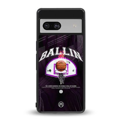 ballin back phone cover | glass case for Google Pixel 7