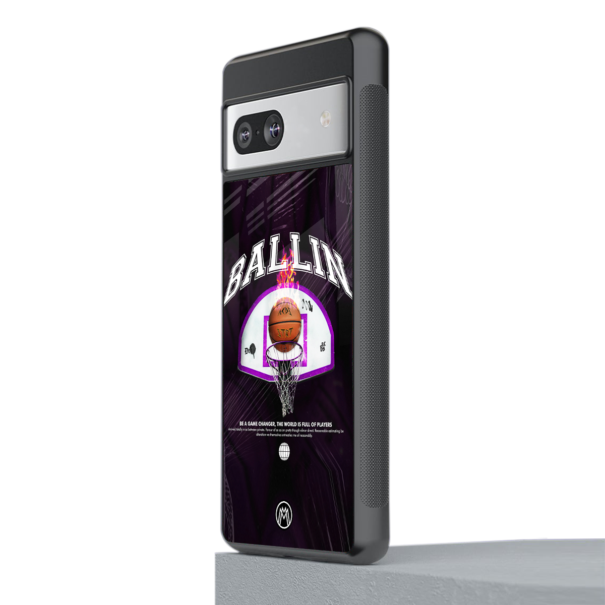 ballin back phone cover | glass case for Google Pixel 7