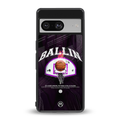 ballin back phone cover | glass case for Google Pixel 8