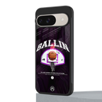 ballin back phone cover | glass case for google pixel 9