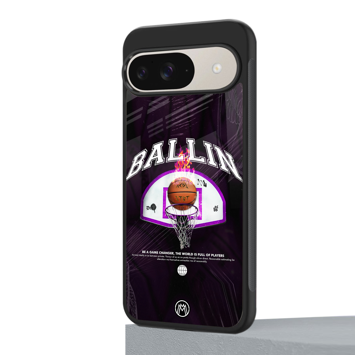 ballin back phone cover | glass case for google pixel 9