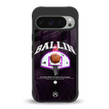 ballin back phone cover | glass case for google pixel 9 pro xl