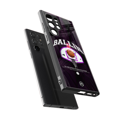 ballin back phone cover | glass case for samsung galaxy s24 ultra