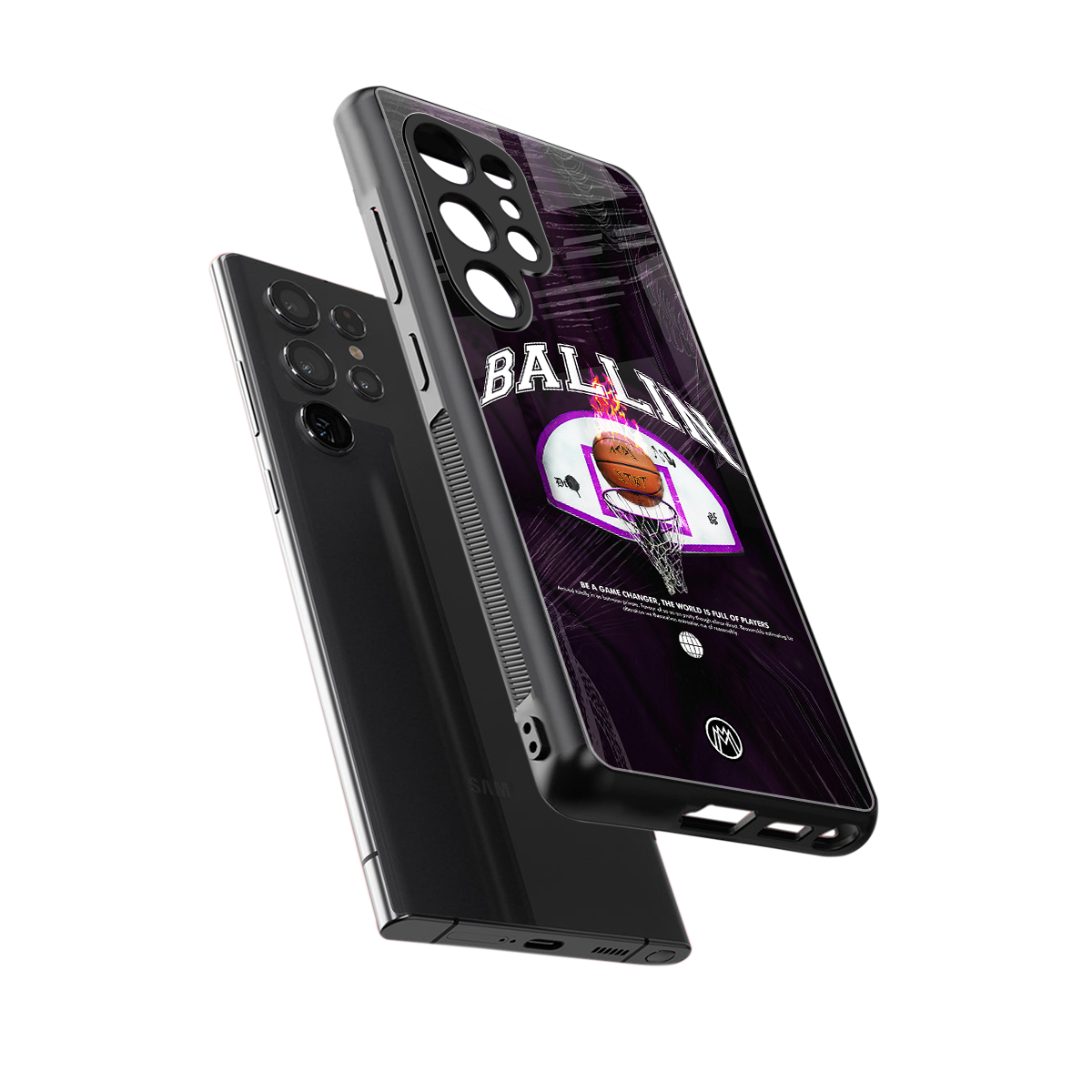 ballin back phone cover | glass case for samsung galaxy s25 ultra