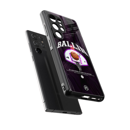 ballin back phone cover | glass case for samsung galaxy s25 ultra