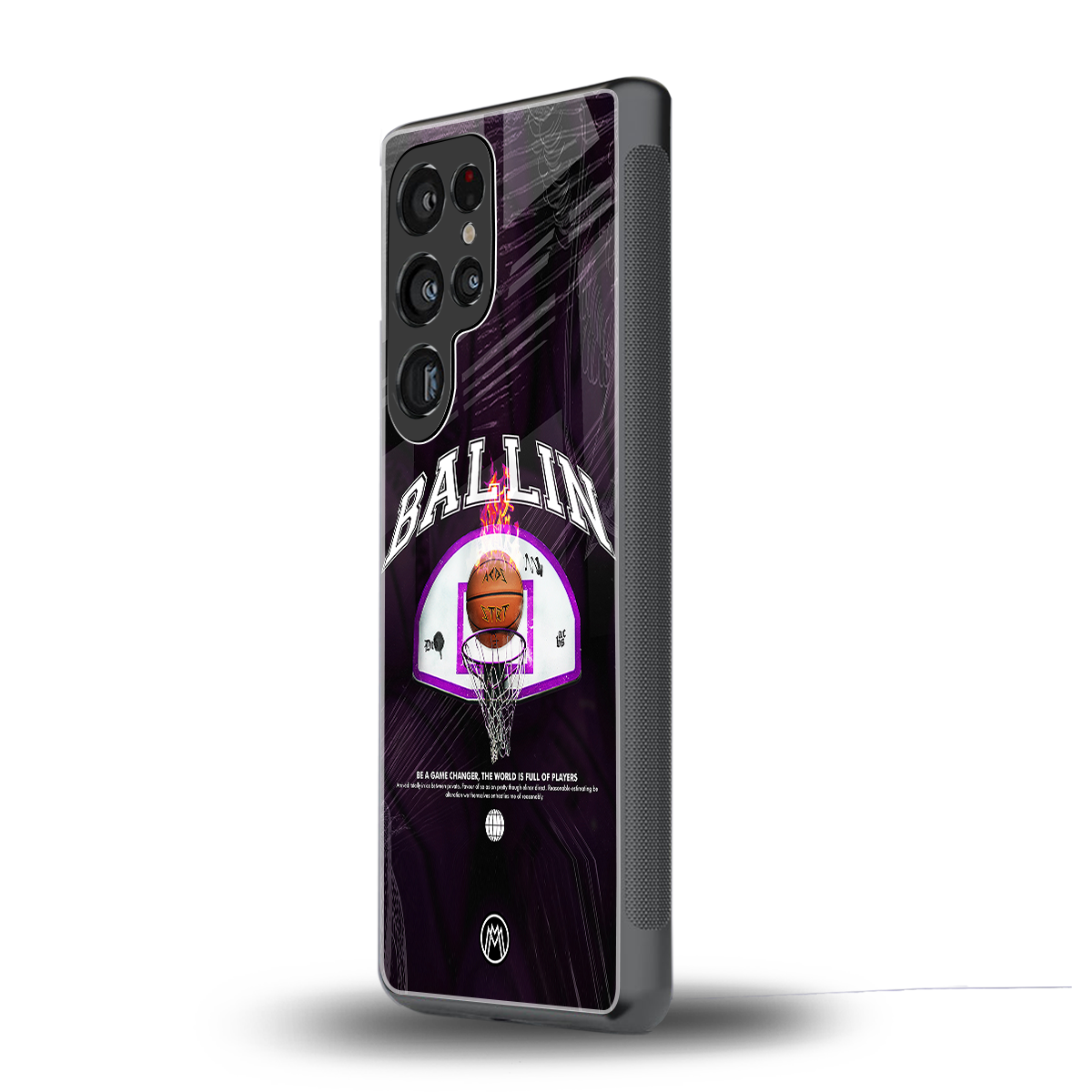 ballin back phone cover | glass case for samsung galaxy s25 ultra