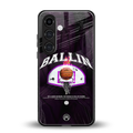 ballin back phone cover | glass case for samsung galaxy s25