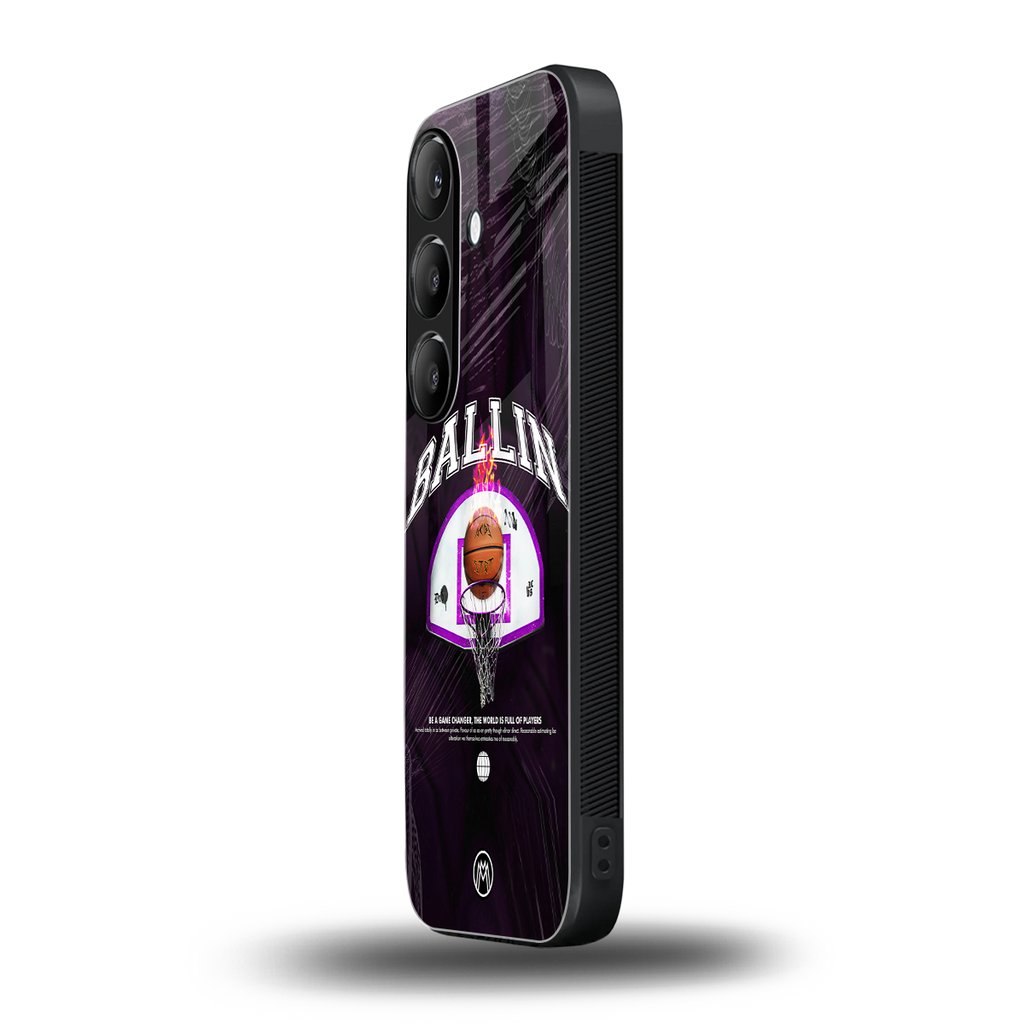 ballin back phone cover | glass case for samsung galaxy s23