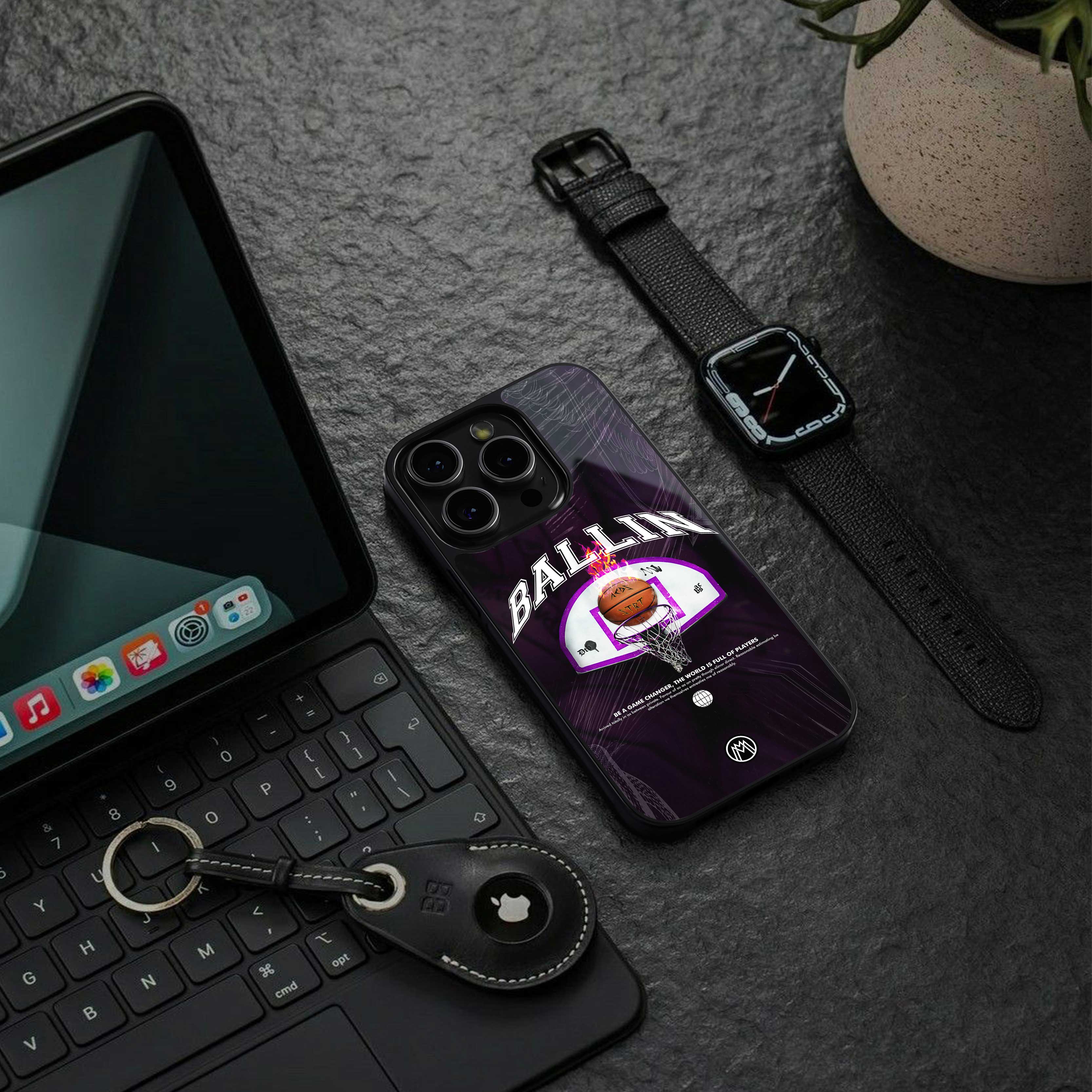 Ballin Phone Cover | Glass Case