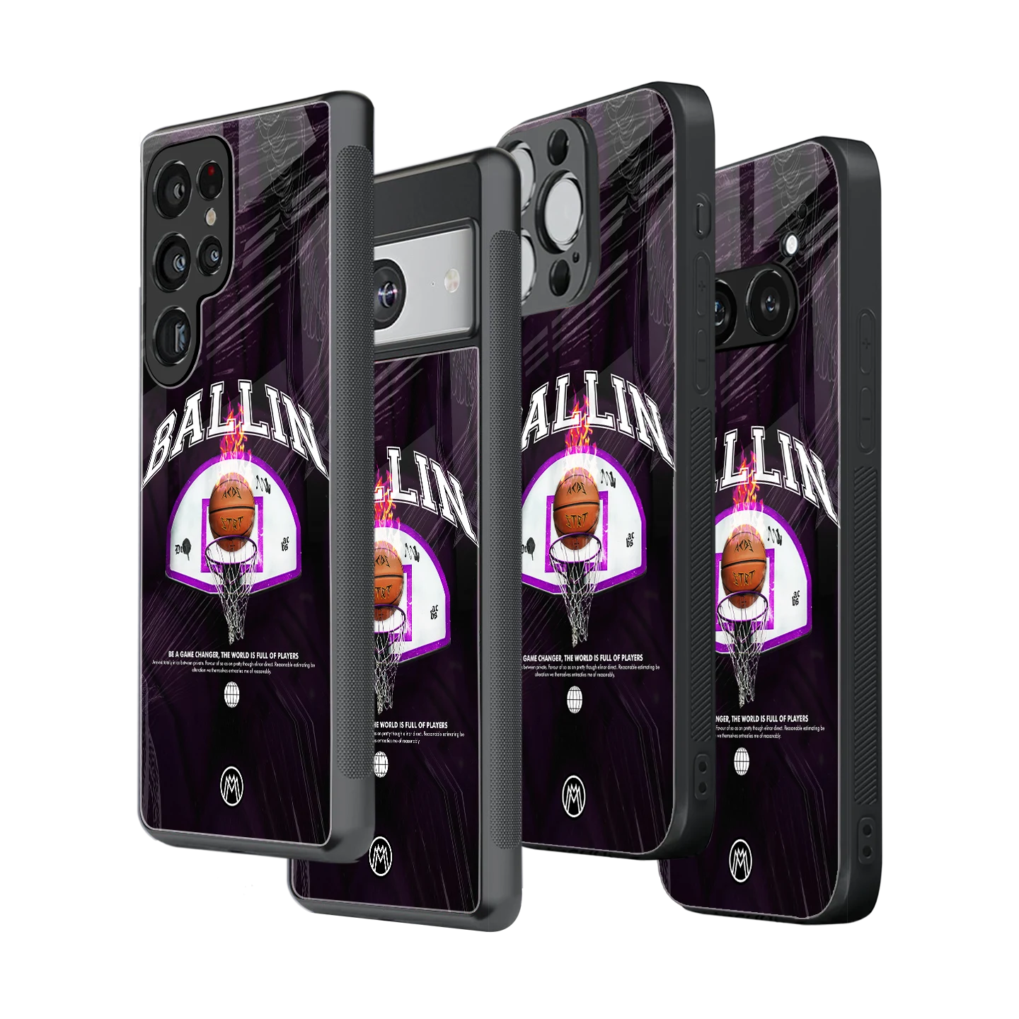 Stylish Glass Back Case for All Smartphones – iPhone, Samsung, OnePlus, Pixel, Redmi, Oppo, Vivo, Motorola