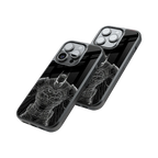 Protective Glass Back Phone Case Compatible with iPhone, Samsung, OnePlus, Pixel & More