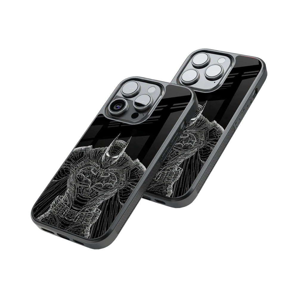 Protective Glass Back Phone Case Compatible with iPhone, Samsung, OnePlus, Pixel & More