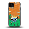 be gentle with yourself back phone cover | glass case for iphone 15 plus