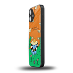be gentle with yourself back phone cover | glass case for iphone 16 plus