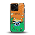 be gentle with yourself back phone cover | glass case for iphone 16 pro
