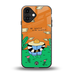 be gentle with yourself back phone cover | glass case for iphone 16