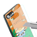 be gentle with yourself back phone cover | glass case for iphone 16e