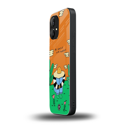 be gentle with yourself back phone cover | glass case for nothing phone 1