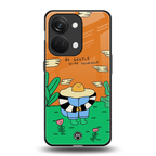 be gentle with yourself back phone cover | glass case for oneplus nord 3