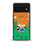 be gentle with yourself back phone cover | glass case for google pixel 6 pro