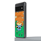 be gentle with yourself back phone cover | glass case for google pixel 6 pro