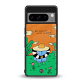 be gentle with yourself back phone cover | glass case for google pixel 8 pro