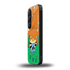be gentle with yourself back phone cover | glass case for samsung galaxy s24 fe