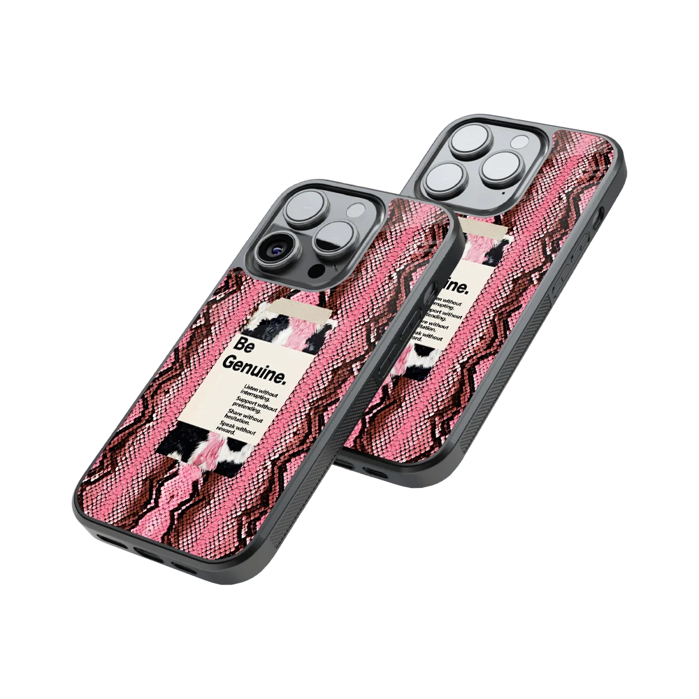 Protective Glass Back Phone Case Compatible with iPhone, Samsung, OnePlus, Pixel & More