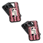 Trendy Glass Back Mobile Case for iPhone, Samsung, Redmi, OnePlus, Google Pixel, Motorola
