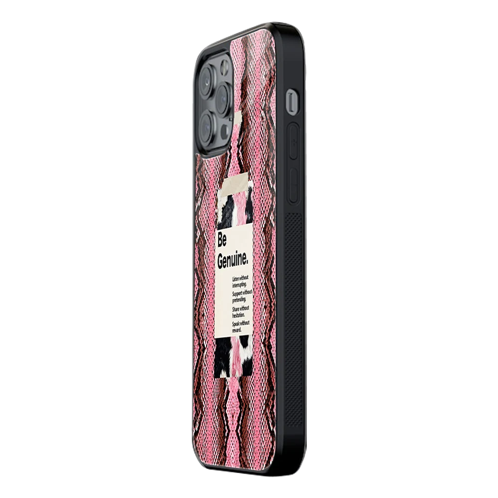 Slim Glass Back Phone Case for Multiple Brands iPhone, Samsung, Redmi, OnePlus, Oppo, Vivo