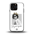 be your queen back phone cover | glass case for iphone 13 pro max