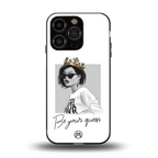 be your queen back phone cover | glass case for iphone 13 pro
