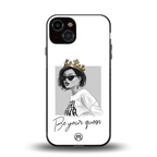be your queen back phone cover | glass case for iphone 13